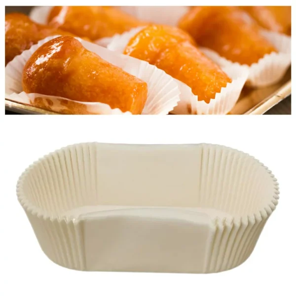 Oblong Paper Cup For Sweets, Chocolate & Muffin